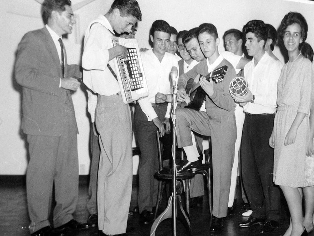 Confraternização 3º ano cientifico Otoniel Mota 1961