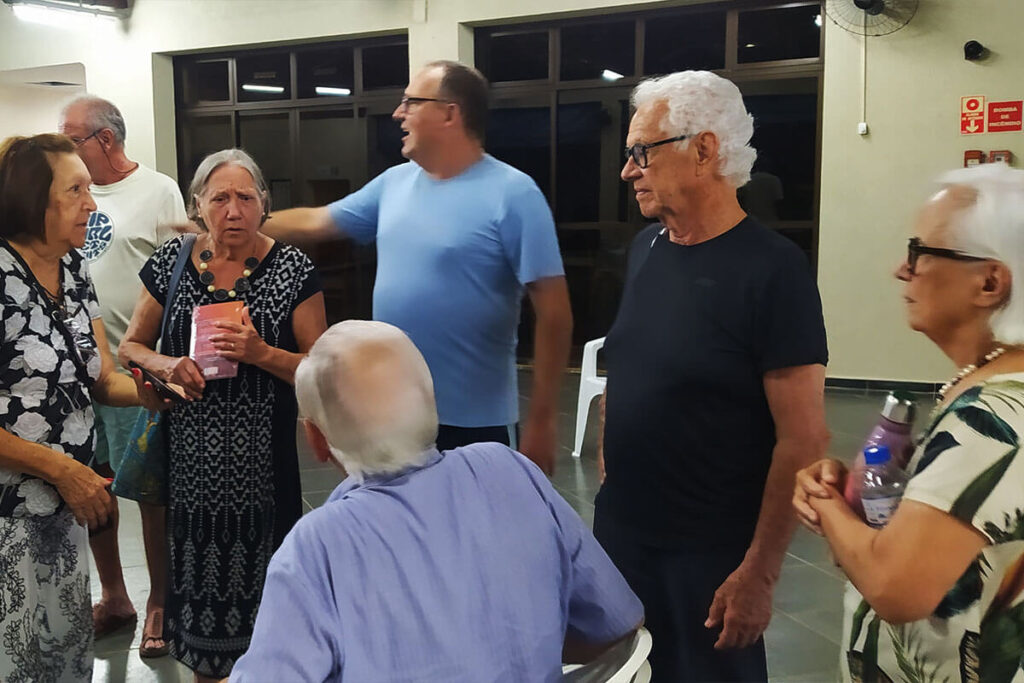 Roda de conversa em Águas de São Pedro, janeiro de 2025